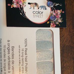 color street with earrings